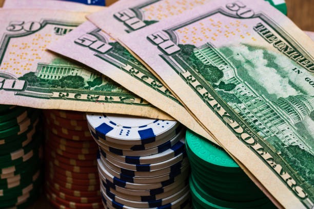 Mobile app interface showing live football and casino games
